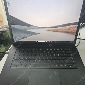 Microsoft Surface Laptop 3 1872 15인치 QHD 코어 i7-1065G7 1.3GHz 16GB RAM 512GB NVMe Windows 11 P ( 거의 새