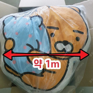 카카오 라이언 한정판 초대형 쿠션
