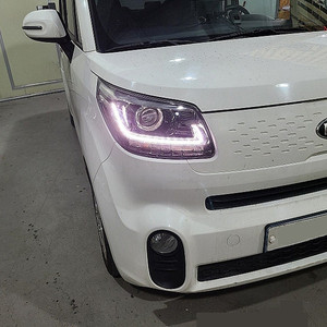 더뉴 레이 프로젝션 LED DRL 라이트 튜닝 개조 작업