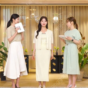 더캐시미어 니트 스커트 새상품