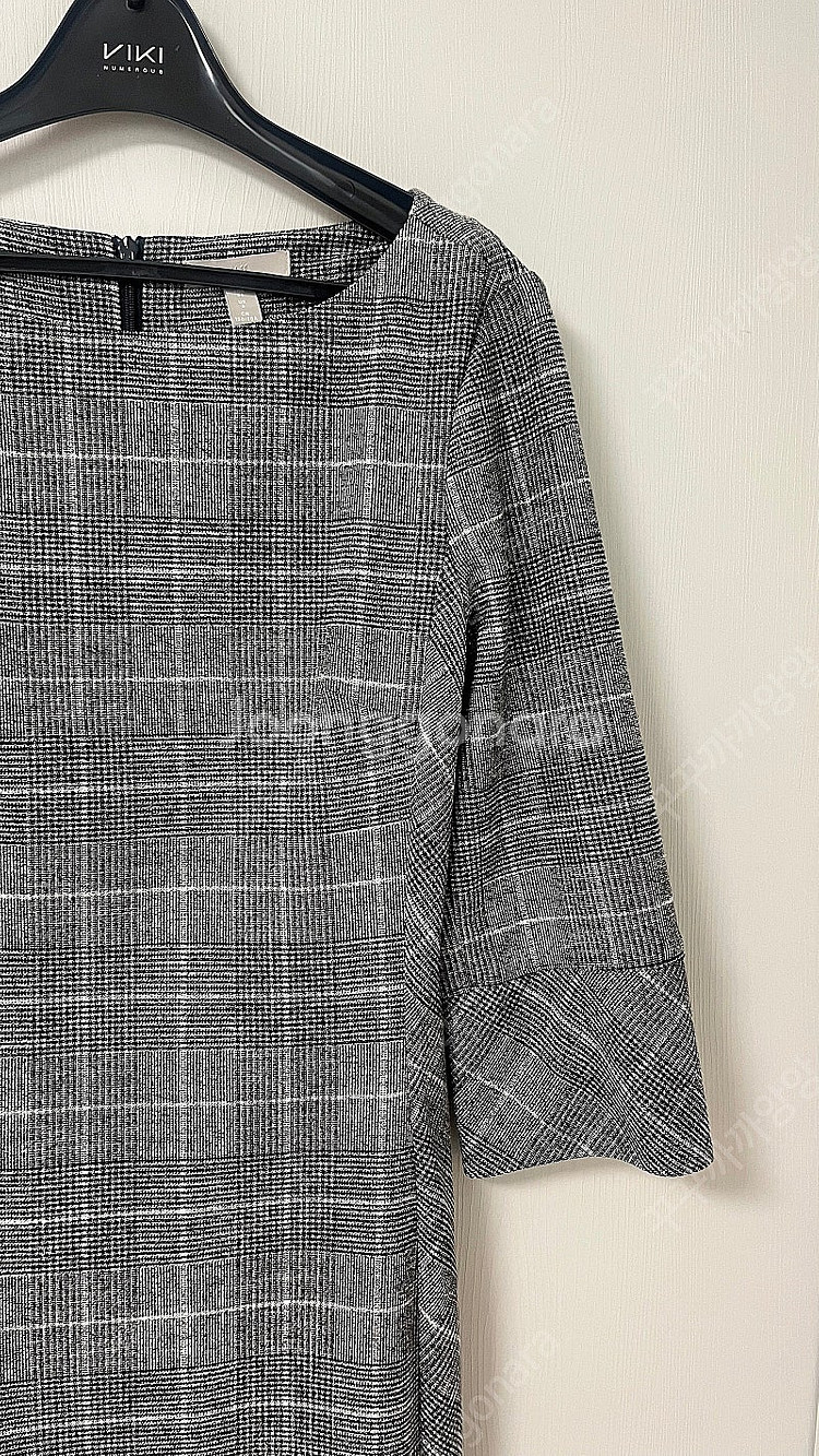미착용 H&M 체크 원피스 (44~정55사이즈 추천)--1