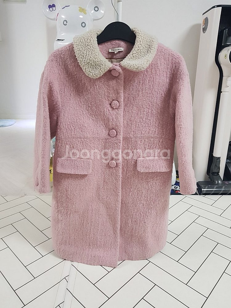 8y)카라멜런던 코트--0