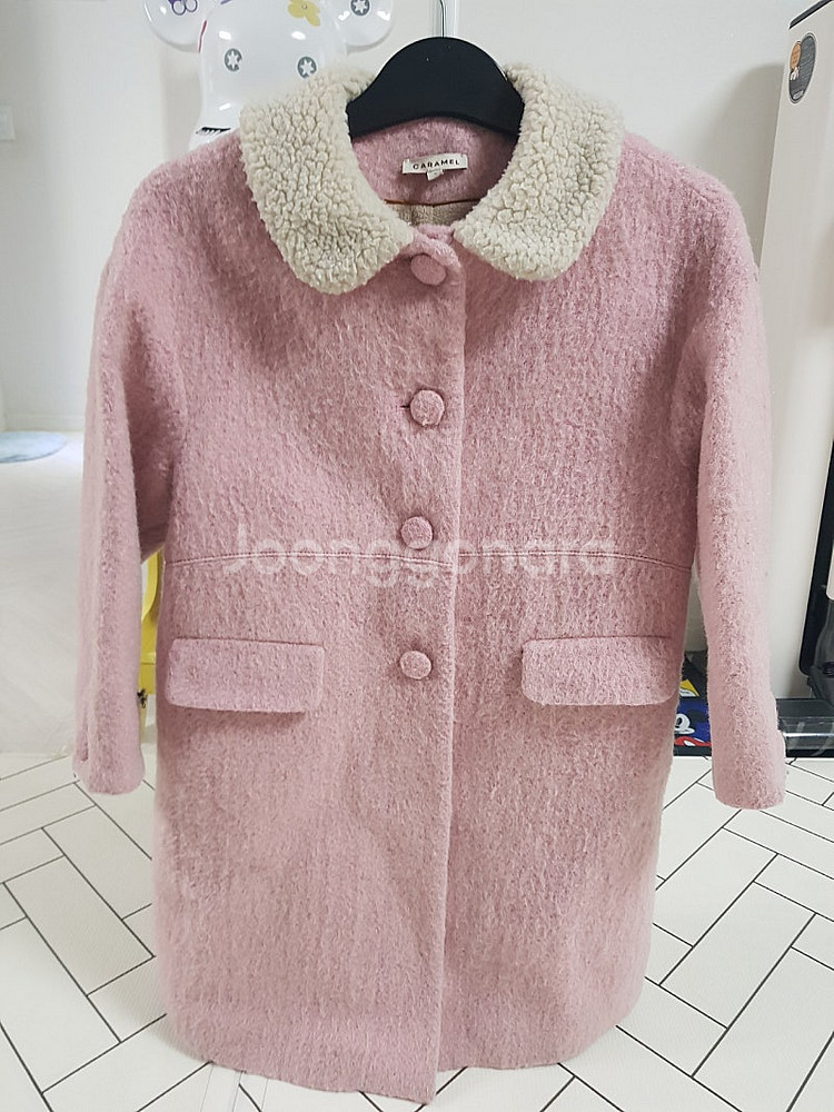 8y)카라멜런던 코트--1