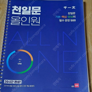 메가스터디 천일문 올인원 김기훈