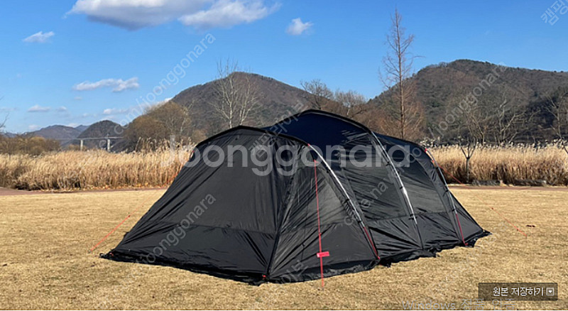 [미개봉새상품] 에르젠 페가수스S3텐트(블랙)그시+TP...--0