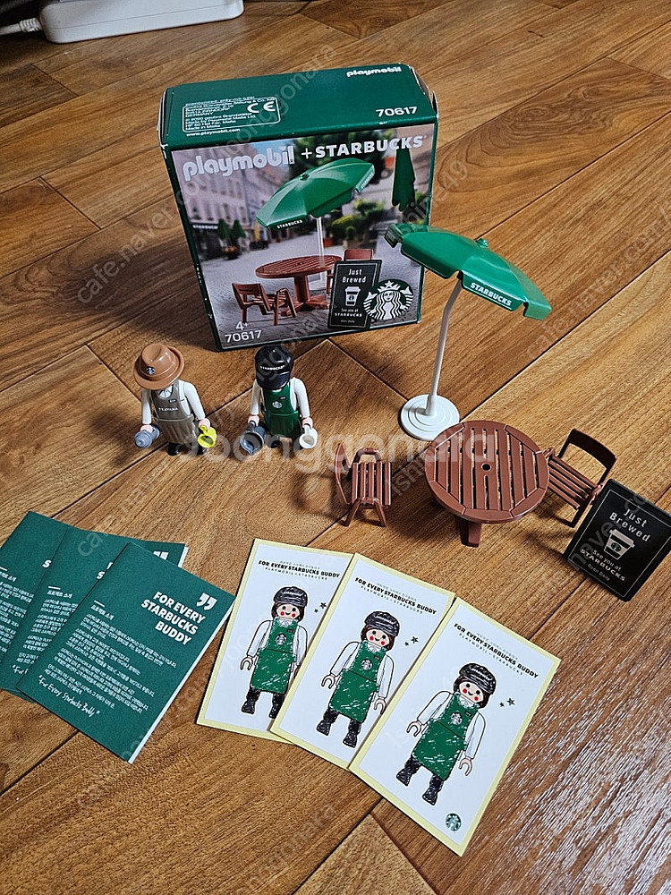 스타벅스 플레이모빌 피규어--0