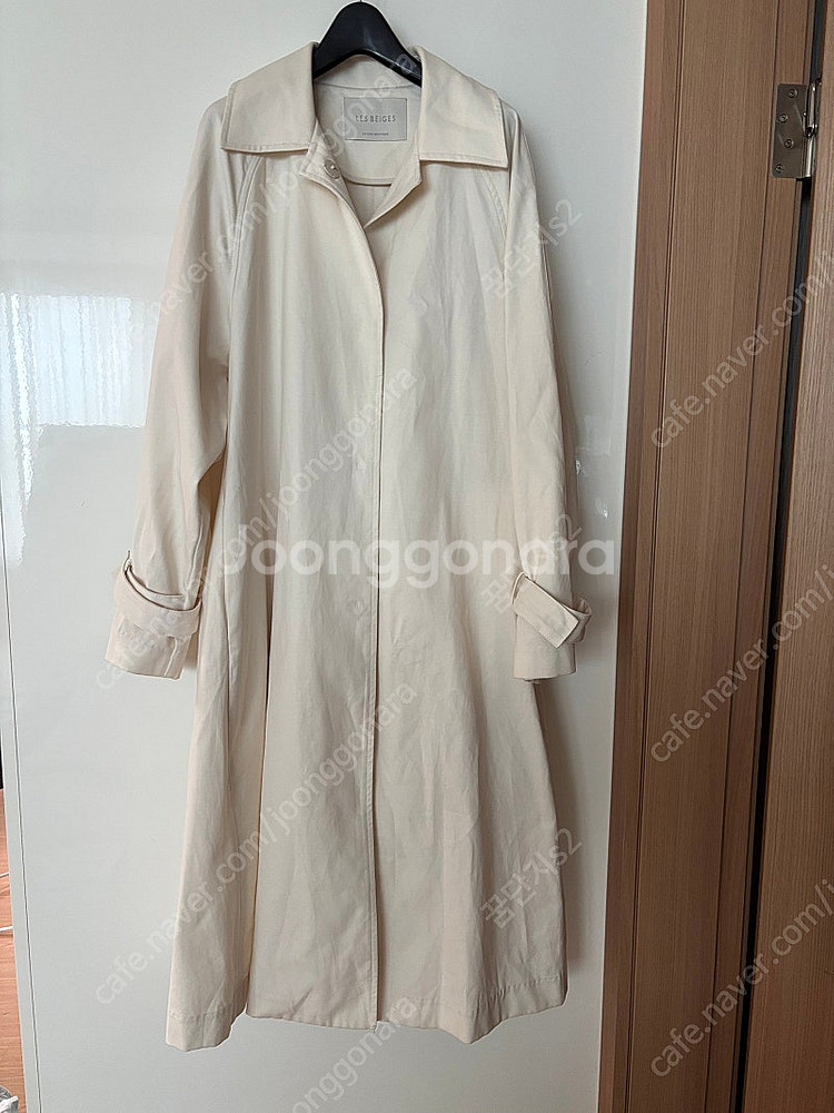 레스베이지 바스락 벌룬 A라인 볼륨 햅번 트렌치코트 출...--0
