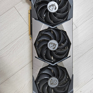 MSI 지포스 RTX 3090 슈프림 X D6X 24GB 트라이프로져2S 판매합니다.