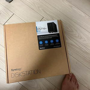 시놀로지 나스 nas ds716 판매합니다. 1테라 하드포함