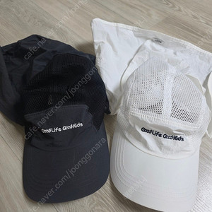 우트×glgk 썬쉐이드 모자