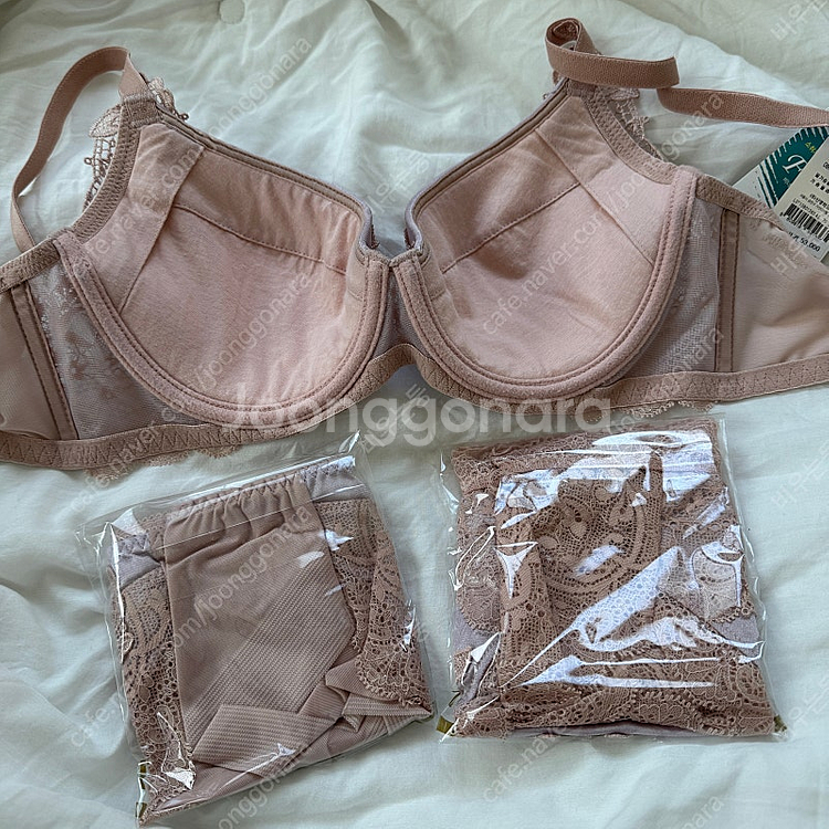(새상품) 비너스 오르화 브라 70D 팬티2장 세트--1