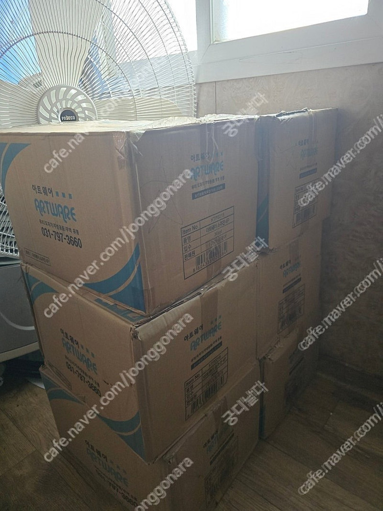 아트웨어 유리소주잔 4p x 36세트= 144개(박스) 이미지