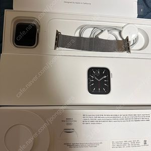 애플워치6 실버 알루미늄 40mm