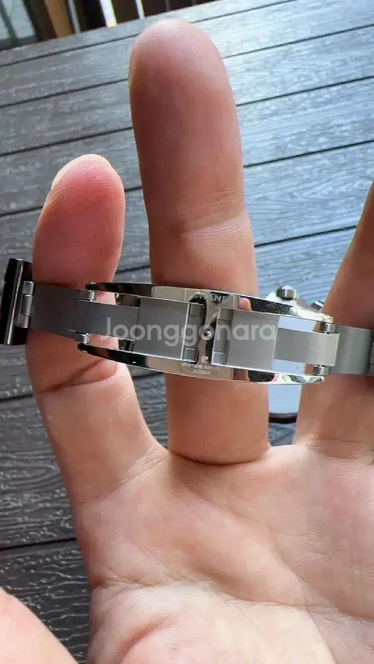 샤넬 J12 크로노그래프 41mm 세라믹 파베 다이아몬...--4