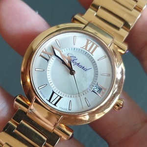 쇼파드 임페리얼 36mm 18K 로즈골드 금통 40돈 금시계 올금통 (로렉스 오메가 까르띠에 불가리 브라이틀링 피아제 브레게 쇼메 x)