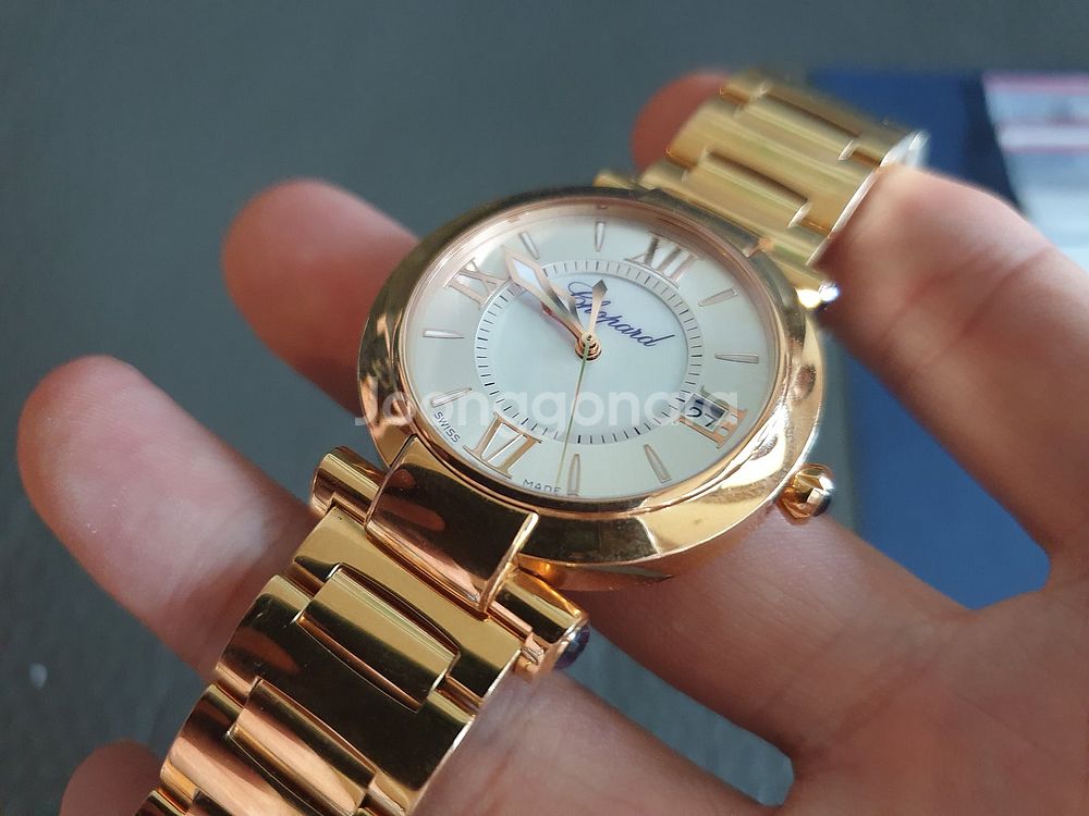 쇼파드 임페리얼 36mm 18K 로즈골드 금통 40돈 ...--1