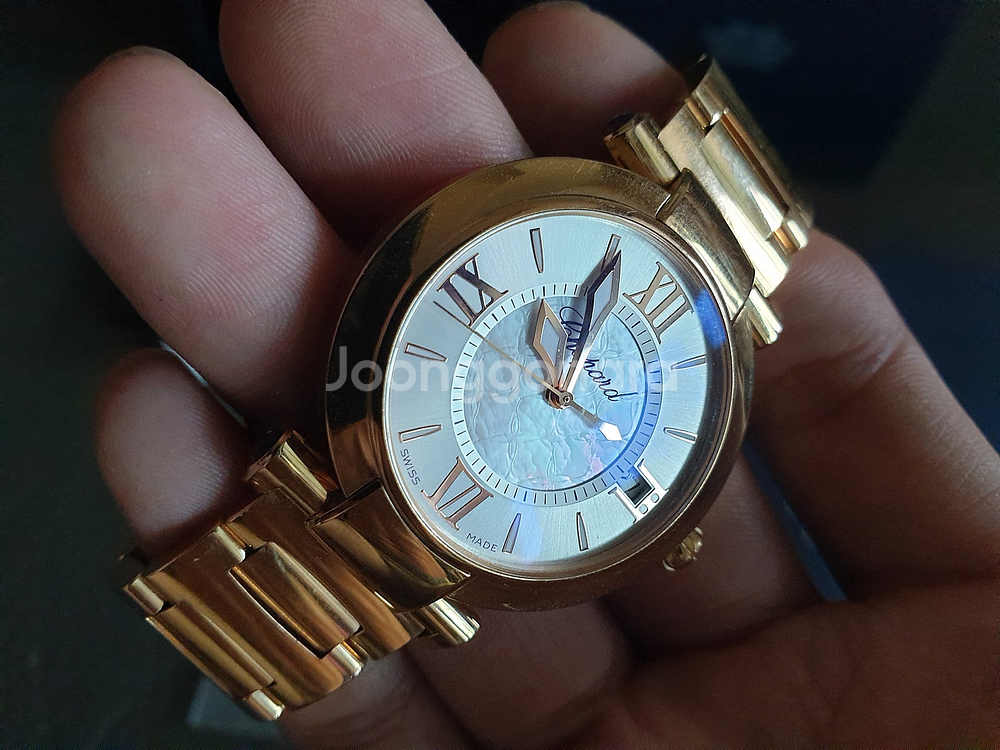 쇼파드 임페리얼 36mm 18K 로즈골드 금통 40돈 ...--2