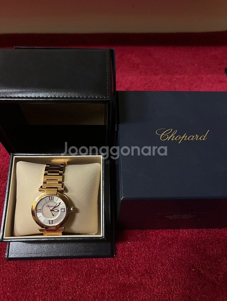 쇼파드 임페리얼 36mm 18K 로즈골드 금통 40돈 ...--3