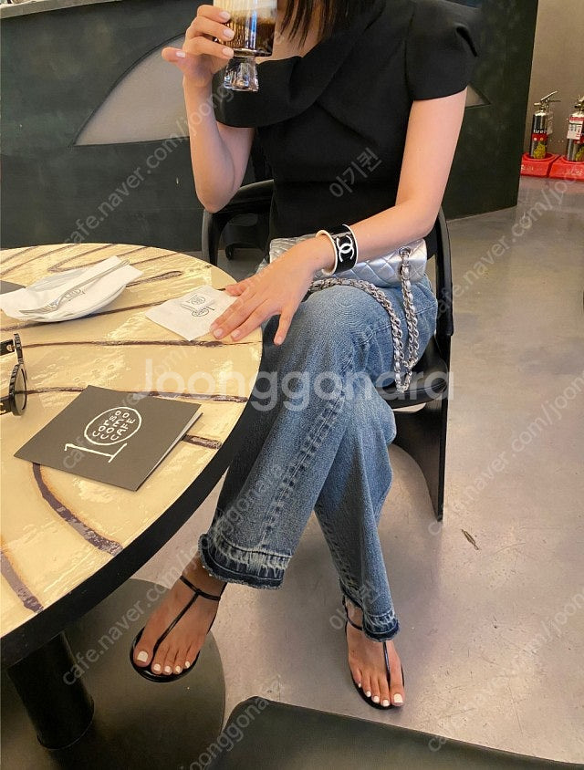 마이아이코 one shoulder Draped Blou...--2
