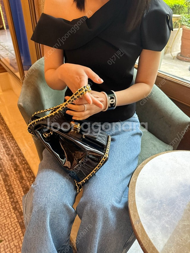 마이아이코 one shoulder Draped Blou...--3