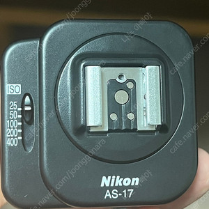 니콘 AS-17 동조 TTL 플래시 어댑터