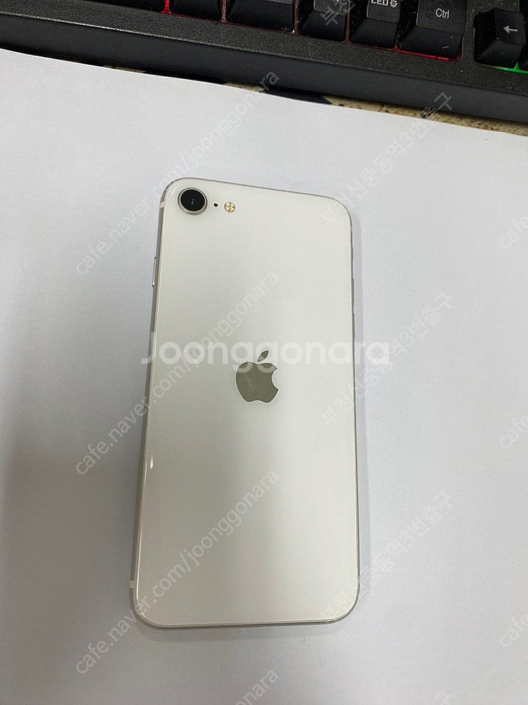 501416 아이폰SE2 화이트 A급 64GB 무잔상 ...--0