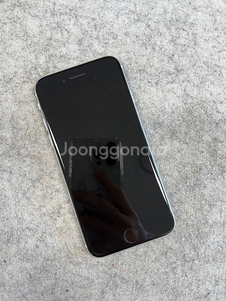 (자급제)아이폰SE2 화이트 128G 카메라 멍없이 선...--2