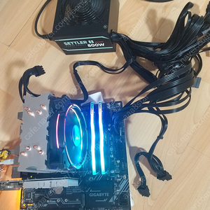 기가바이트 Z370M D3H , i5 9600kf 삼성nvme500g 정리중