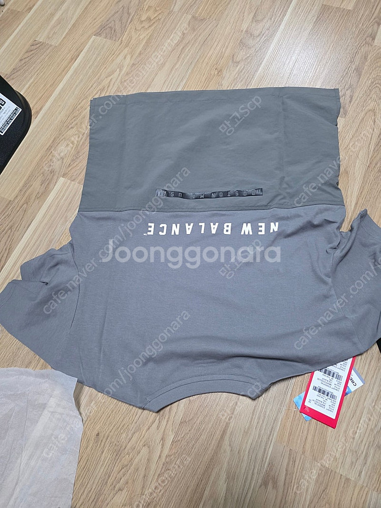 뉴발란스키즈 상하복 반팔세트 7부바지--1