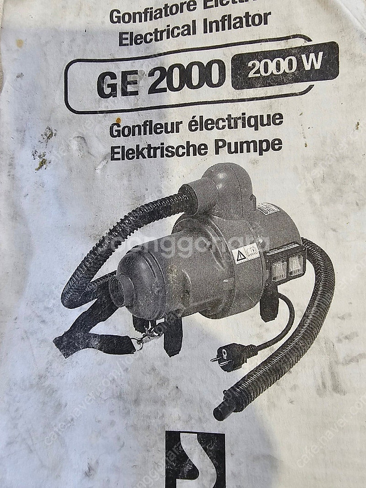 브라보 220v 2000w 에어펌프(GE 2000)--3