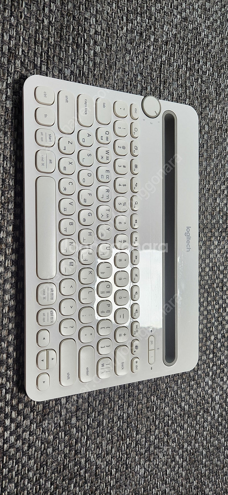로지텍 k480 블루투스 키보드 화이트 아이패드 갤럭시...--1