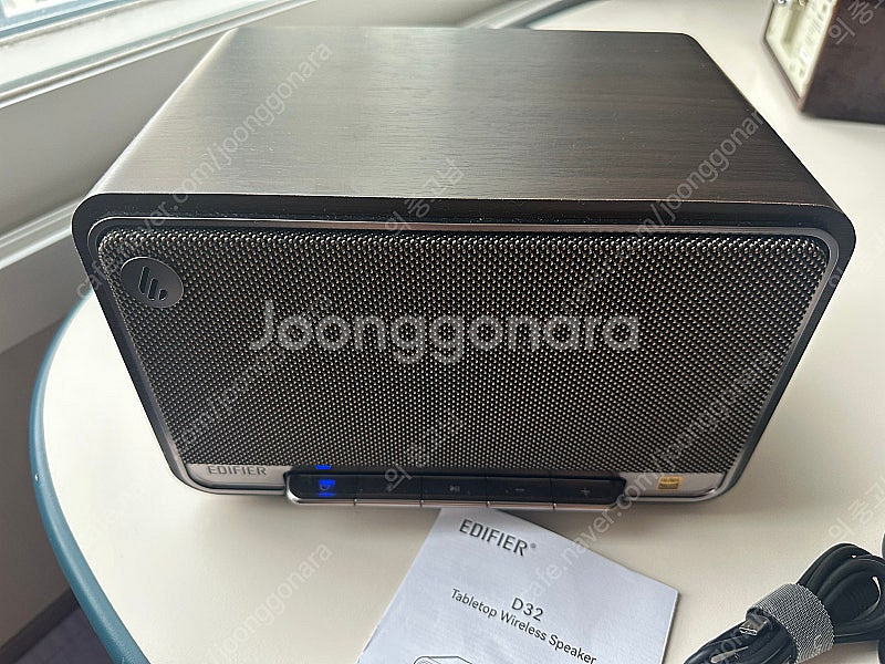 에디파이어 D32 레트로 무선 탁상 블루투스 스피커 6...--5
