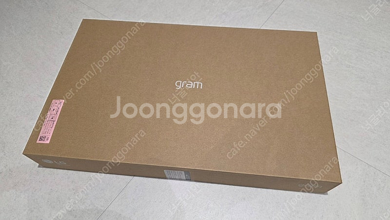LG 그램 노트북 15ZD90T-GX56K 미개봉--0