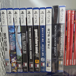 ps5, 스위치 게임 팝니다