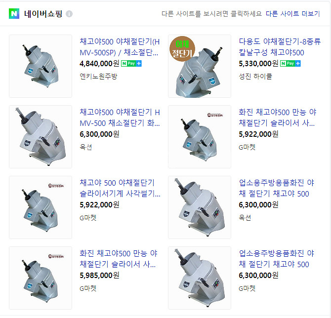 (201)화진정공 야채 절단기 호텔 레스토랑 슬라이스 ...--1