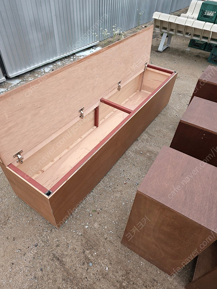 주문 제작 카페 원목 테이블 의자 셋트 판매합니다 이미지