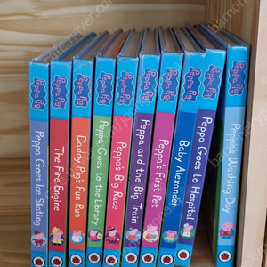 페파피그 보드북 10권+cd1장