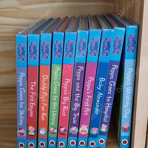 페파피그 보드북 10권+cd1장