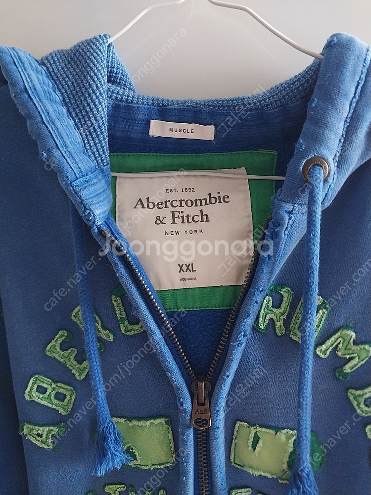 아베크롬비 후드집업 XXL--1