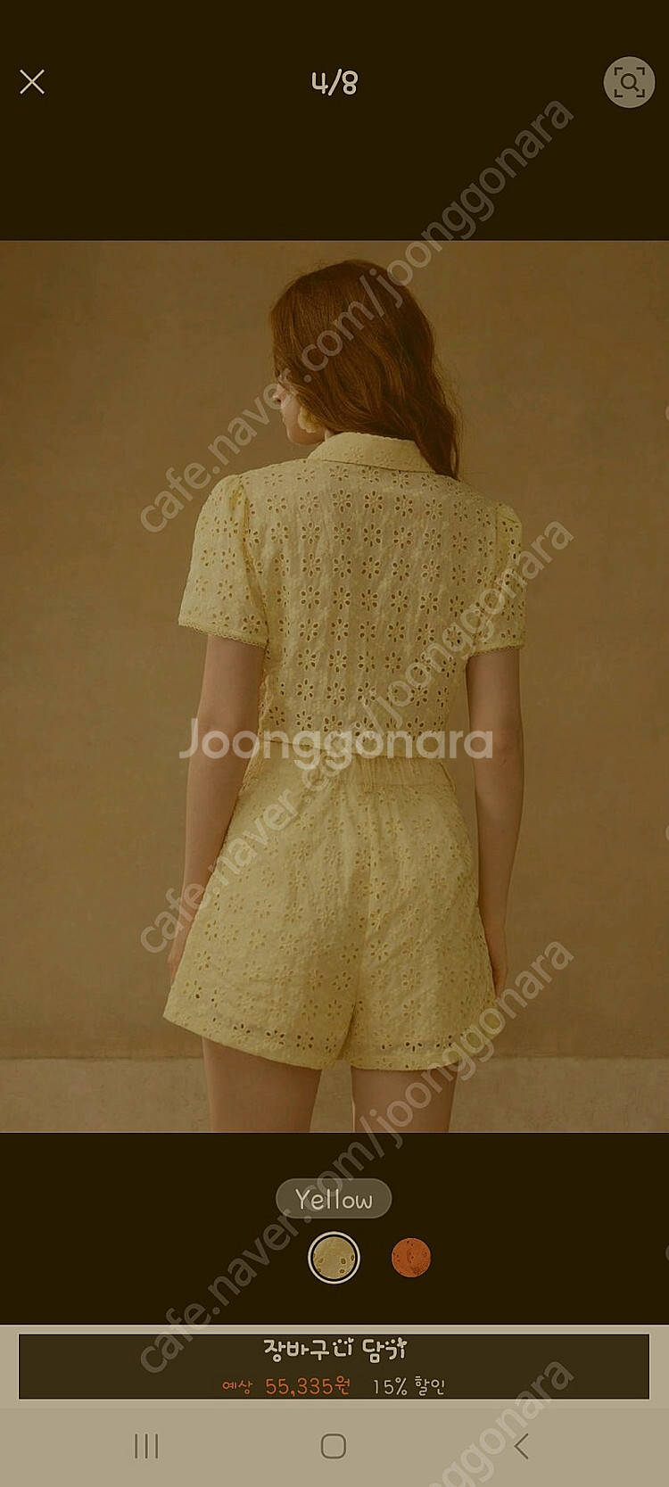 수입블라우스 xs 레니본 오즈세컨 럭키슈에뜨--1