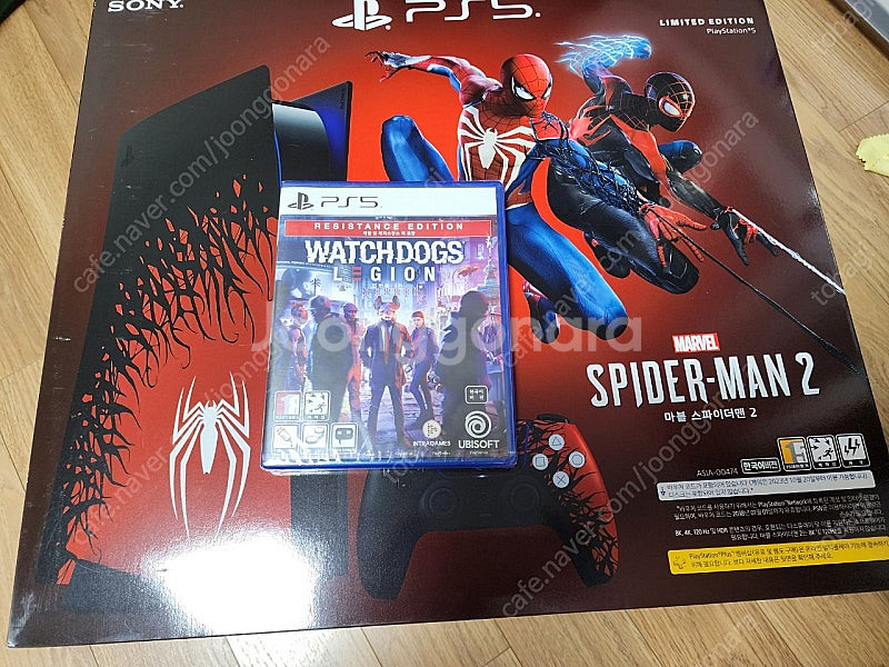 ps5 스파이더맨2 리미티드 에디션 디스크 박스셋 판매...--0