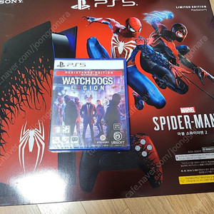 ps5 스파이더맨2 리미티드 에디션 디스크 박스셋 판매합니다