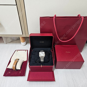 까르띠에 산토스 미디움 스틸 판매합니다 [2025년 3월식]