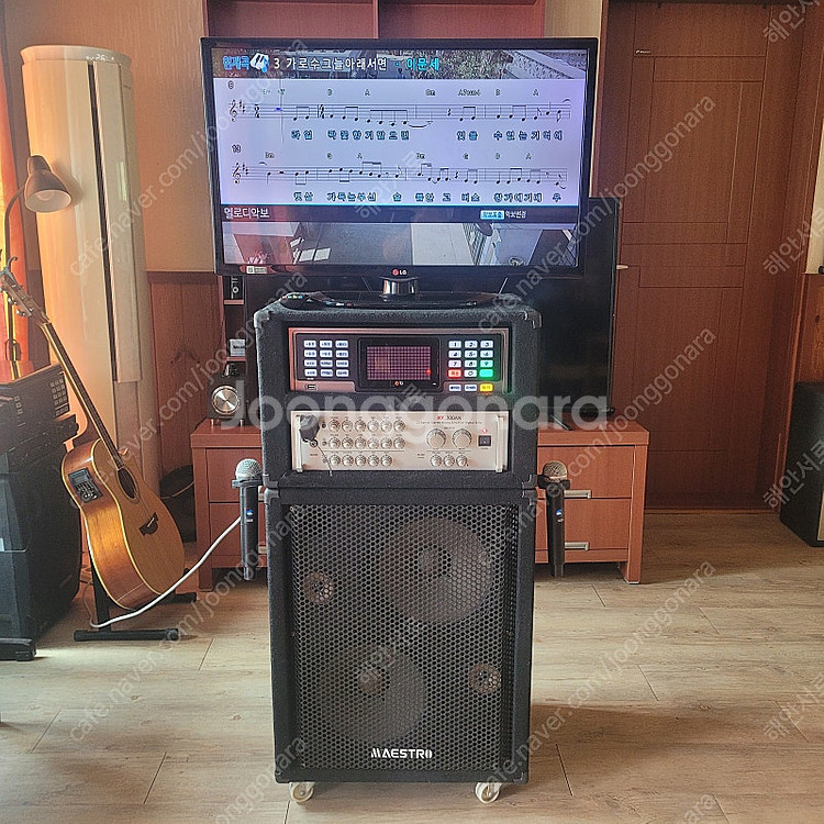 이동식 노래방 반주기 풀 세트--5
