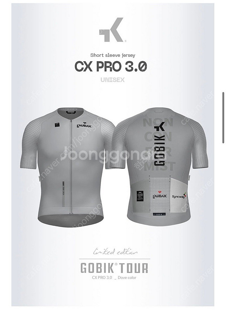 고빅 GOBIK CX PRO 3.0 남녀공용 반팔 져지...--0