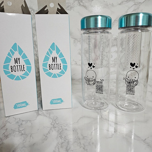 새상품- 한국한의학연구원 키우미 티텀블러 500ml 2개