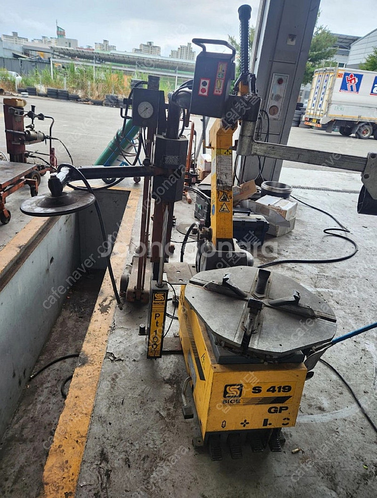 이태리 헬퍼탈착기 SICE S425+PT100 타이어 ...--0