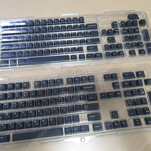 레오폴드 980M PD 전용키캡 (블랙 영문, 한글) 2종 판매합니다.