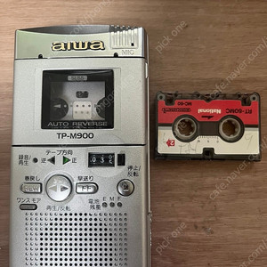 AIWA TP-M900 마이크로 카세트 녹음기 워크맨 아이와 m900