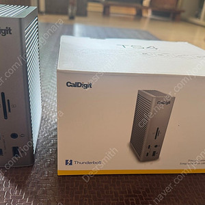 칼디짓 CalDigit TS4 썬더볼트독 썬더볼트4 노트북 맥북 프로 포트 확장